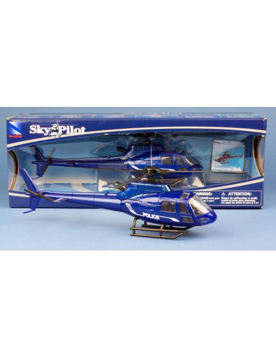 MAQUETTE HELICOPTERE ECUREUIL AS350-B2 POLICE