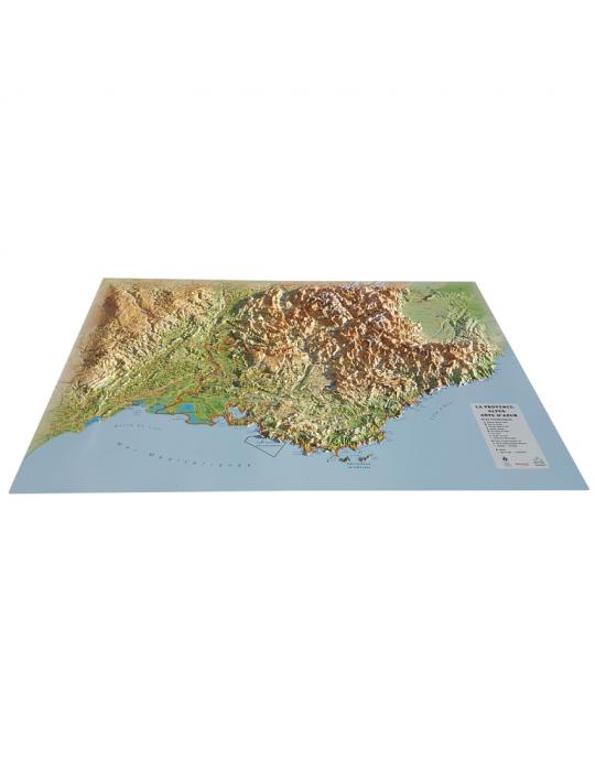 CARTE 3D PACA