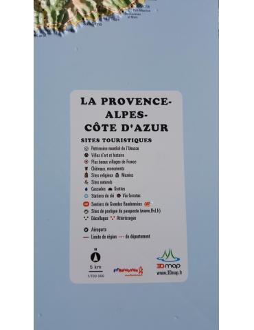 CARTE 3D PACA