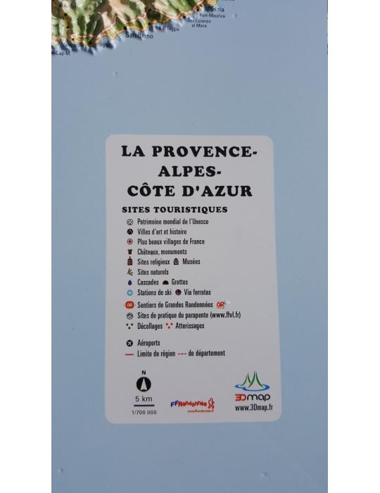 CARTE 3D PACA