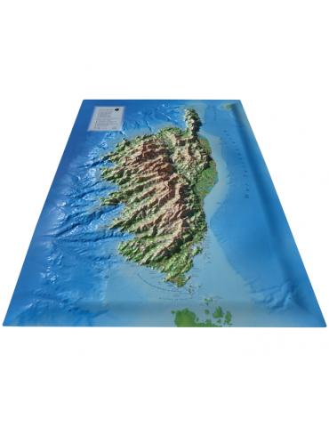 CARTE 3D CORSE