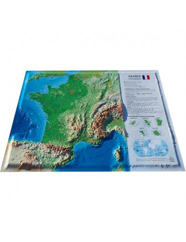 CARTE 3D FRANCE ENTIERE