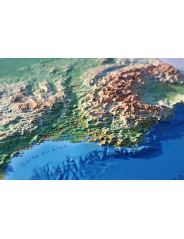 CARTE 3D FRANCE ENTIERE