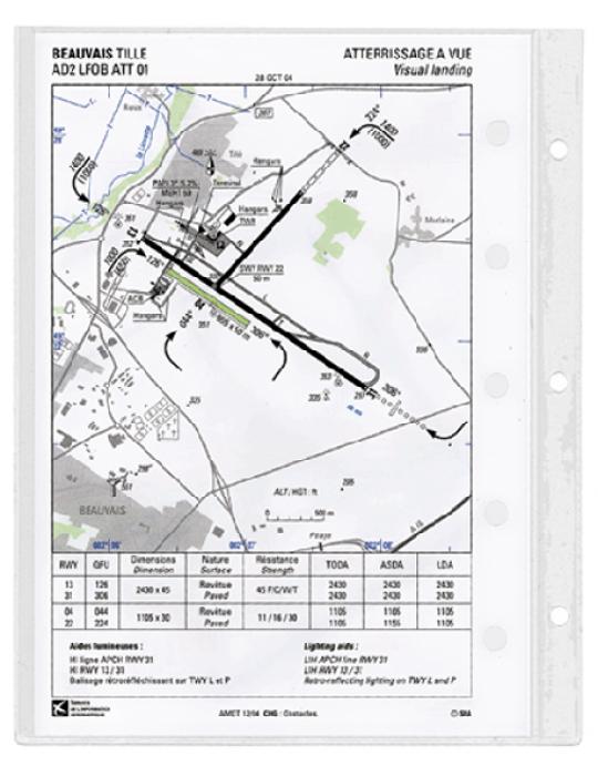 FEUILLETS TRANSPARENT A5 2 TROUS (vendu par 10)