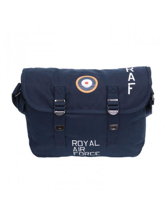 SACOCHE TOILE BLEUE ROYAL AIR FORCE