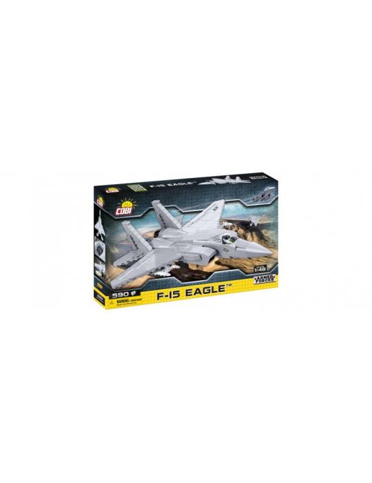 Cobi maquette F15 Eagle. Ce modèle d'avion F-15 Eagle a été