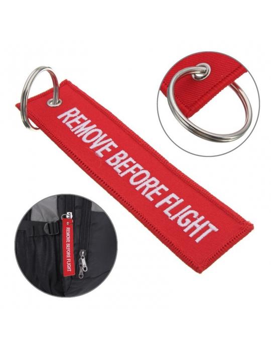 PORTE CLES REMOVE BEFORE FLIGHT