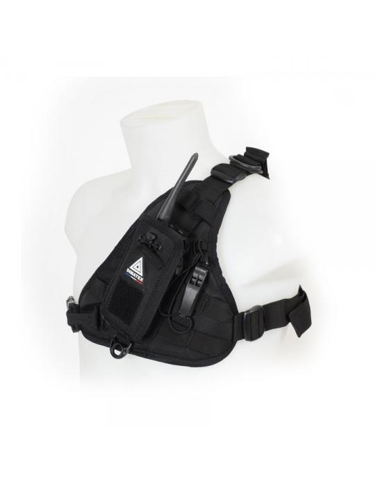 PORTE RADIO HOLSTER 2 FULL BLACK