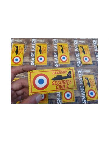 PATCH CANADAIR SECURITE CIVILE