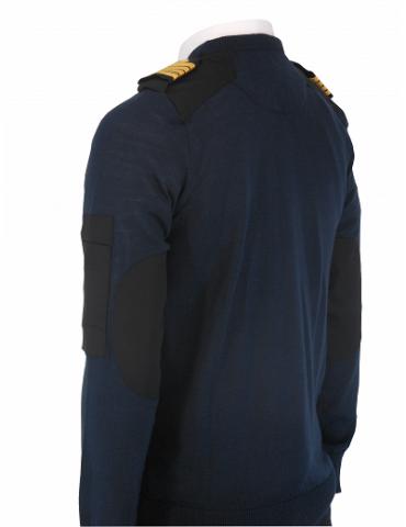 PULL OVER LAINE LEGER COL V MANCHES LONGUES