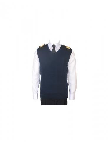 PULL OVER LEGER COL V SANS MANCHE