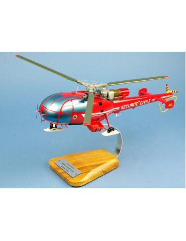 ALOUETTE III SA316B SECURITE CIVILE