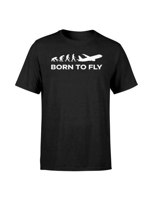T-SHIRT "BORN TO FLY"
