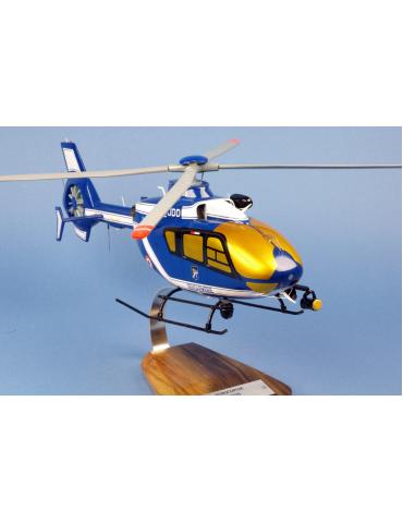 MAQUETTE BOIS EC135 GENDARMERIE