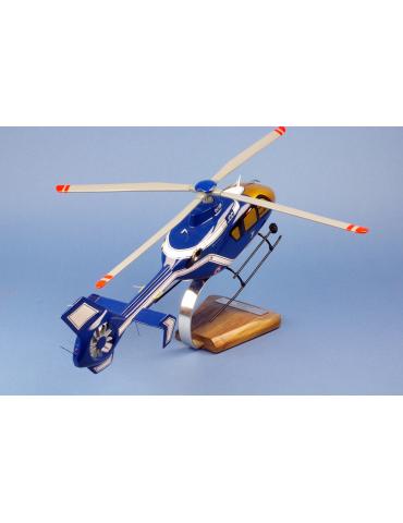 MAQUETTE BOIS EC135 GENDARMERIE
