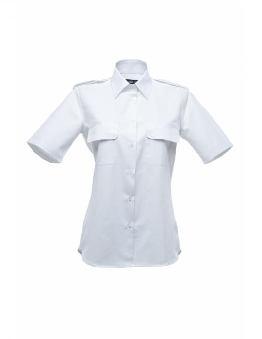 CHEMISE PILOTE FEMME MANCHES COURTES