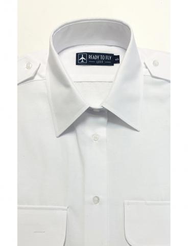 CHEMISE PILOTE FEMME MANCHES COURTES