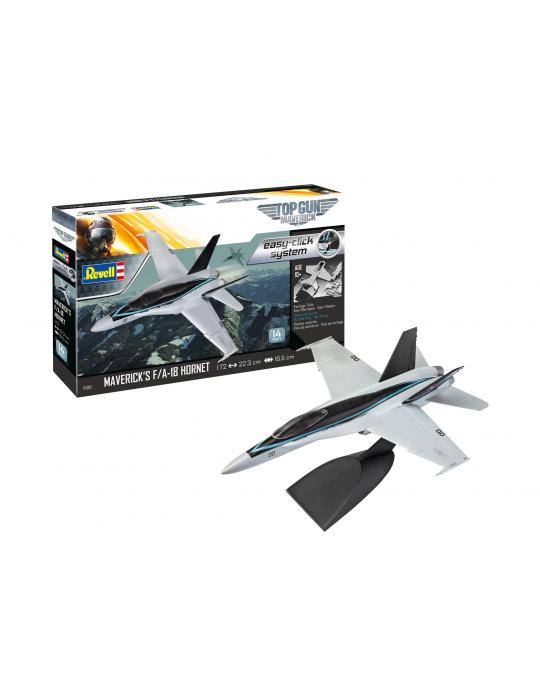 MAQUETTE F-18 EASY CLICK A MONTER