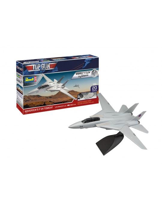 MAQUETTE F-14 TOP GUN EASY CLICK A MONTER