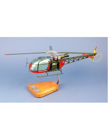 MAQUETTE BOIS ALOUETTE II ALAT