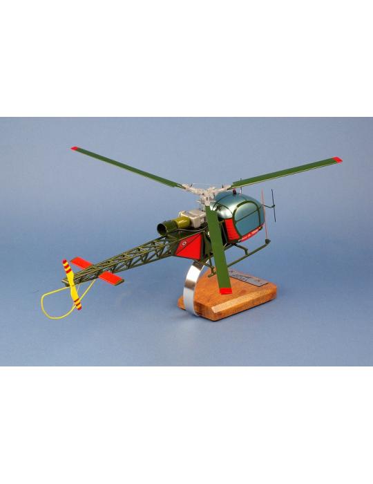 MAQUETTE BOIS ALOUETTE II ALAT