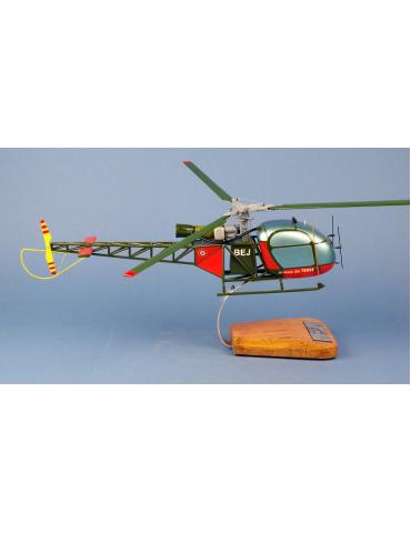 MAQUETTE BOIS ALOUETTE II ALAT