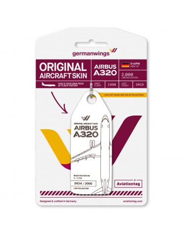 PORTE CLES A320 GERMANWINGS D-AIPW