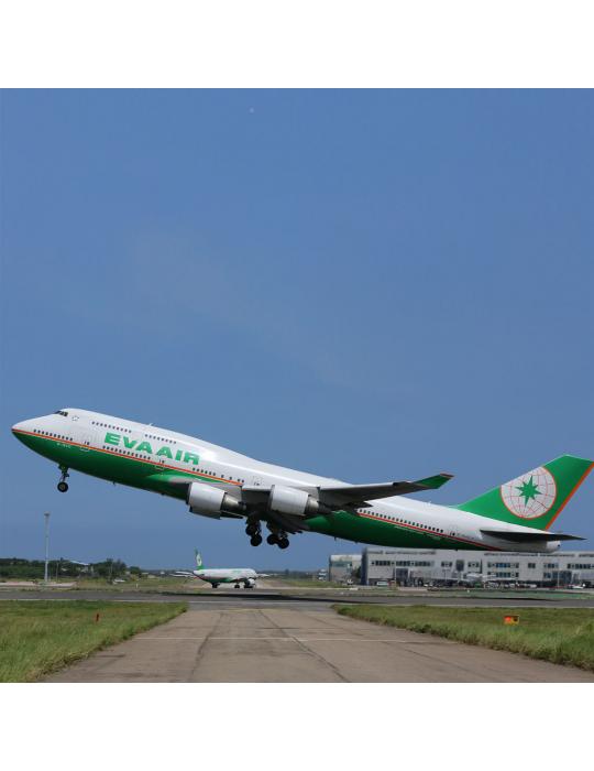 PORTE CLES BOEING 747 EVA AIR B-16411