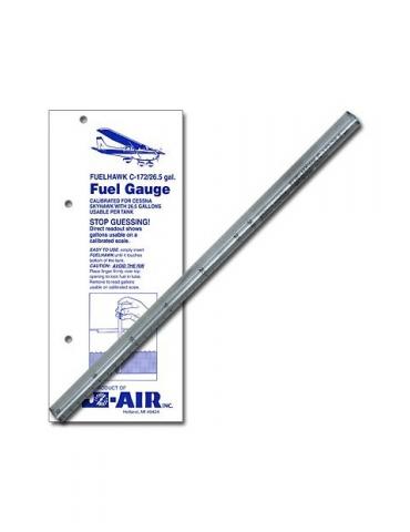 JAUGE ESSENCE CESSNA 172 (26.5 gallons)