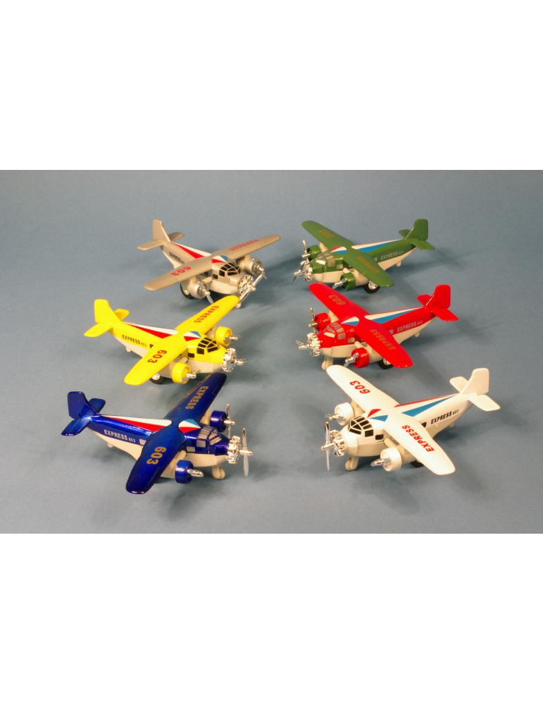 Avion Miniature Métal à Rétrofriction Sky Liner - Jouet Collection Neuf GOKI