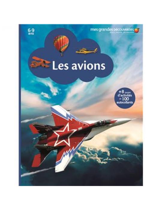 LES AVIONS + 8pages d'activités + 100 autocollants