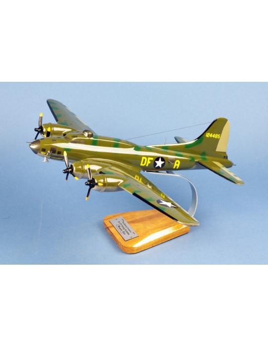 MAQUETTE BOIS B-17 FLYING FORTRESS "MEMPHIS BELLE" 324th BS/91stBG, 8th AF