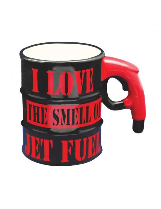 MUG I LOVE THE SMELL OF JET FUEL