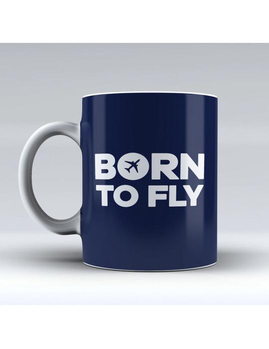 MUG BORN TO FLY