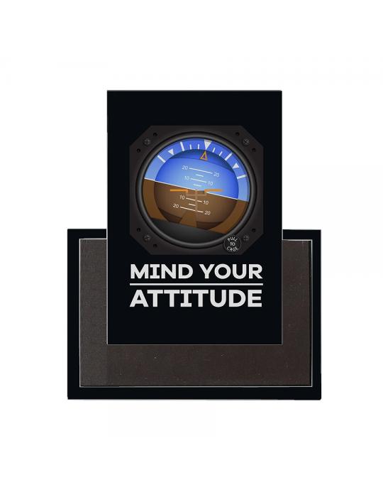 MAGNET MIND YOUR ATTITUDE HORIZON