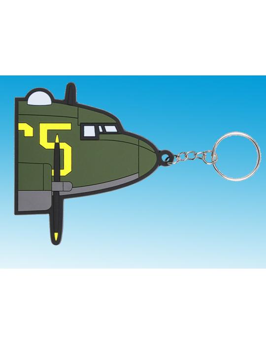 PORTE CLES C-47 SKYTRAIN GOMME