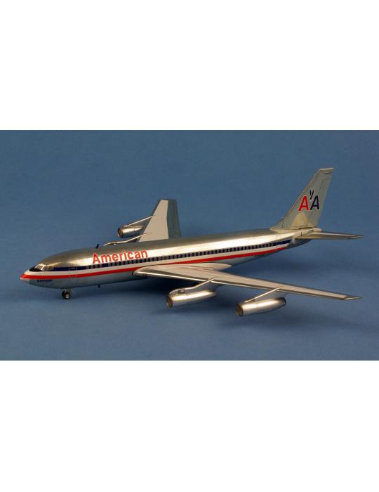 MAQUETTE METAL AMERICAN AIRLINES BOEING 720B N7551A 1/200