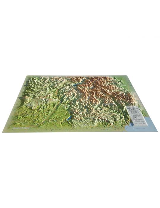 CARTE 3D LES ALPES DE HAUTE PROVENCE