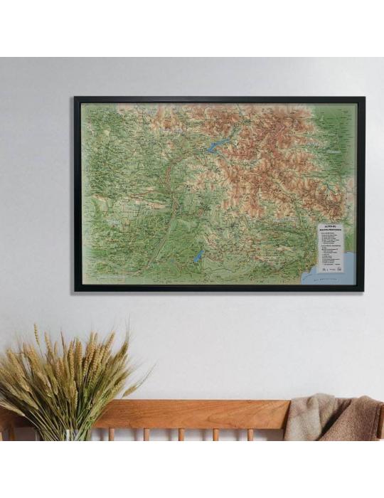 CARTE 3D LES ALPES DE HAUTE PROVENCE