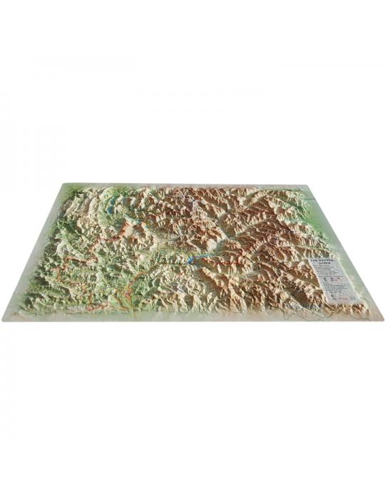 CARTE 3D HAUTES ALPES