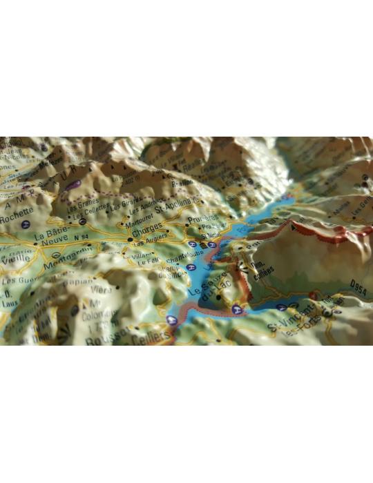 CARTE 3D HAUTES ALPES