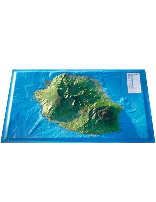 CARTE 3D LA REUNION