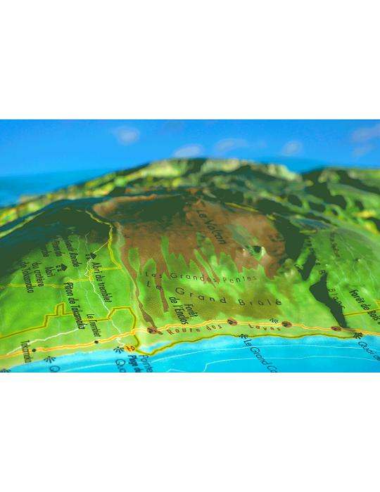 CARTE 3D LA REUNION