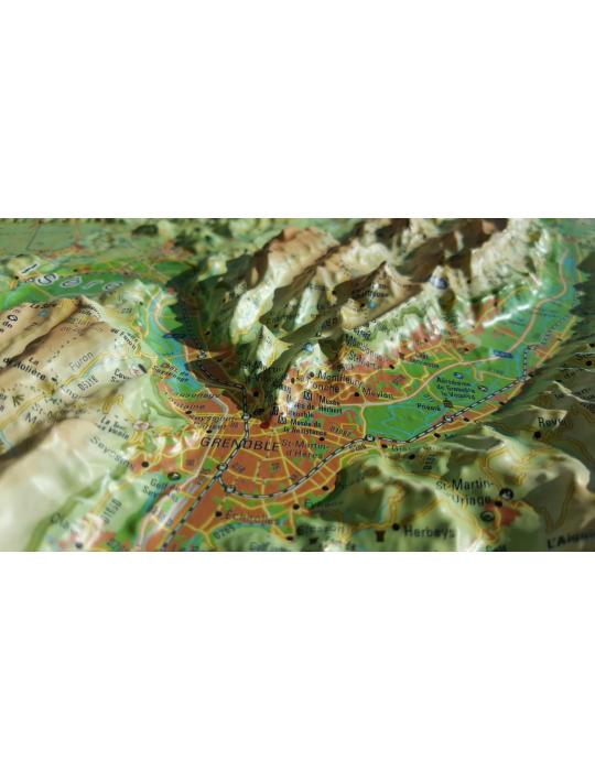 CARTE 3D LES ALPES MARITIMES