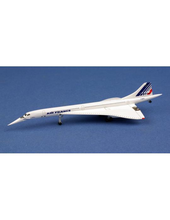 MAQUETTE METAL CONCORDE AIR FRANCE 1/500