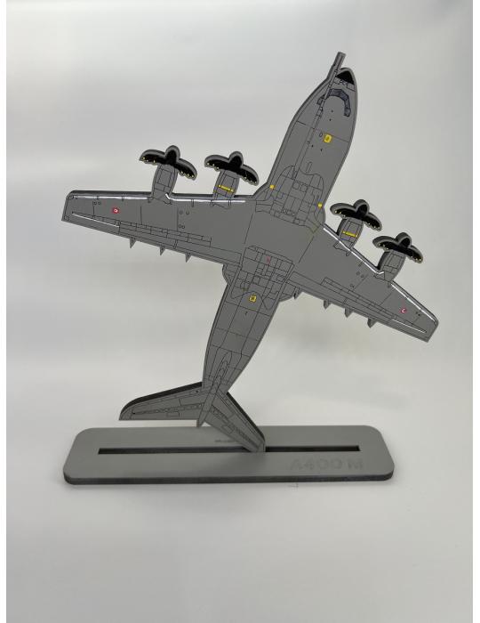 MAQUETTE DE BUREAU BOIS PEINT A LA MAIN A400M