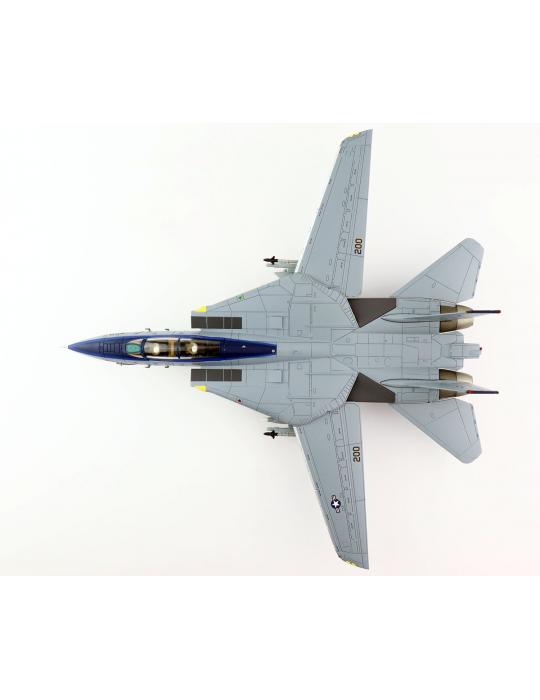 MAQUETTE METAL F-14D TOMCAT N°164347 VF-213 BLACK LIONS, FINAL CRUISE