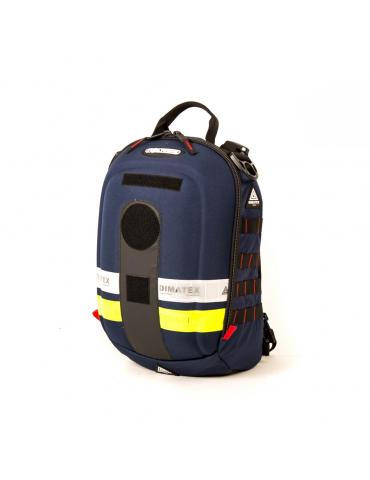 SAC A DOS MATT POLYGONE BLEU