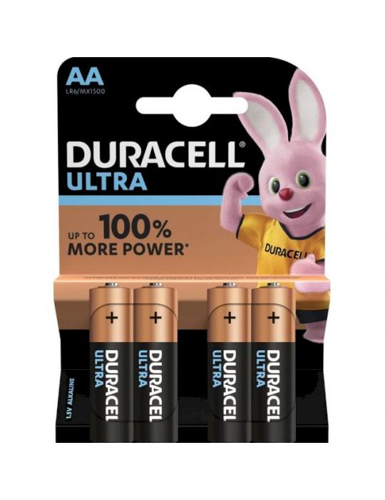 PILES DURACELL AA-LR06 X4