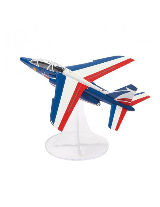 MAQUETTE METAL ALPHA JET PATROUILLE DE FRANCE 65 ANS